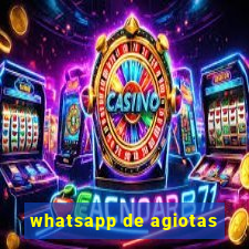 whatsapp de agiotas